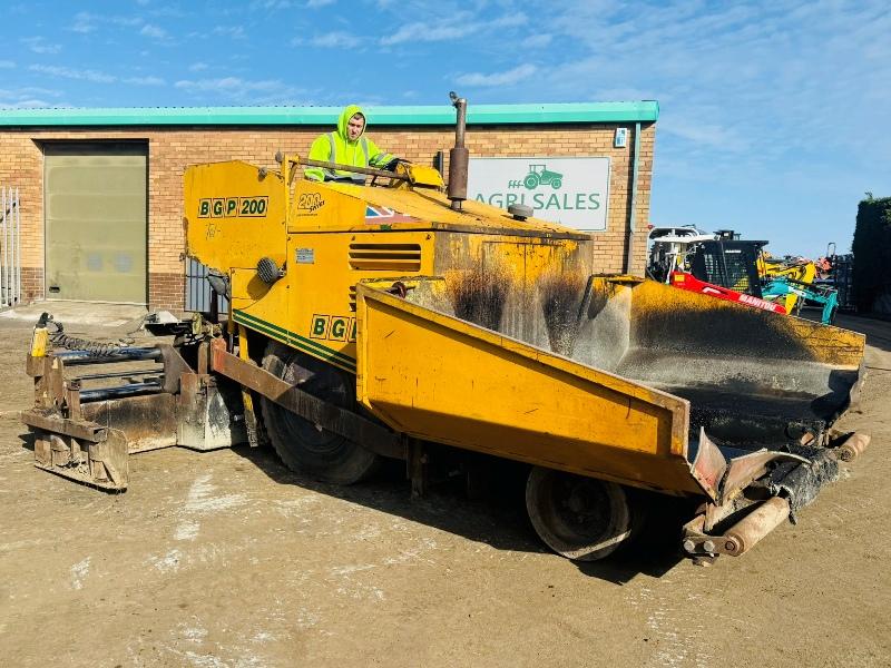 B.G.P 200-SE TARMAC PAVER*VIDEO*