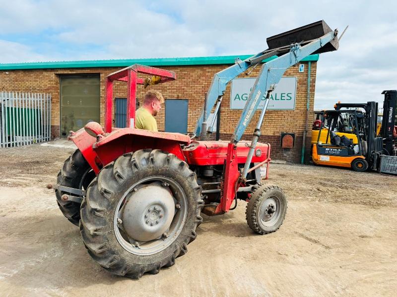 MASSEY FERGUSON 135 MULTI POWER*C/W LOADER*VIDEO*
