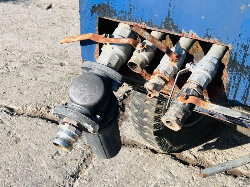 INGERSOL RAND 12235 850CFM TWIN AXLE COMPRESSOR C/W CUMMINS ENGINE 