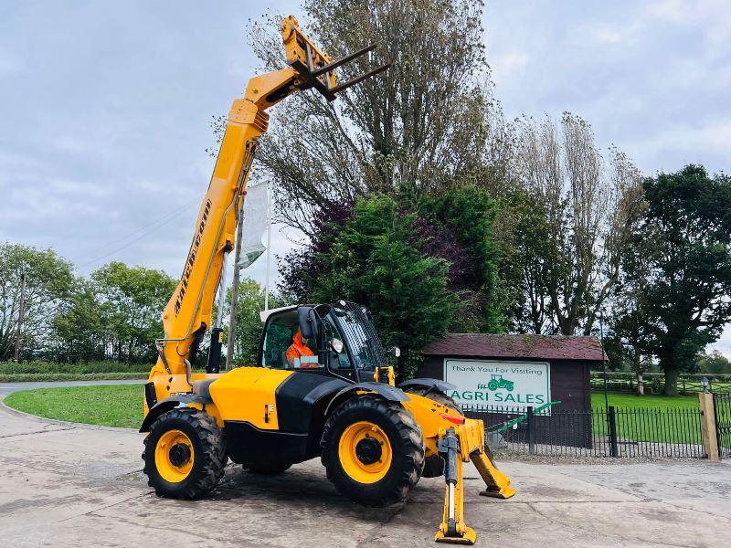 JCB 535-125HI VIZ 4WD TELEHANDLER *YEAR 2015,12.5 METER* C/W TINES *VIDEO*