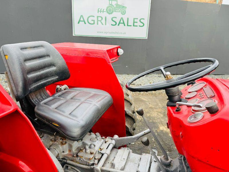 MASSEY FERGUSON 240 TRACTOR*C/W REAR LINKAGE AND PTO*VIDEO*