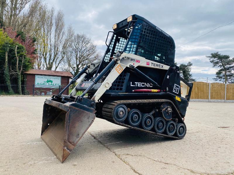 TEREX PT30 TRACKED SKIDSTEER * ONLY 1317 HOURS * C/W BUCKET * SEE VIDEO