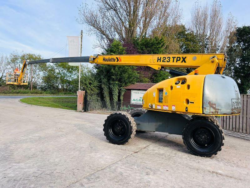 HAULOTTE H23TPX AIREL PLATFORM *23 METER REACH, YEAR 2013, 3440 HOURS*VIDEO*