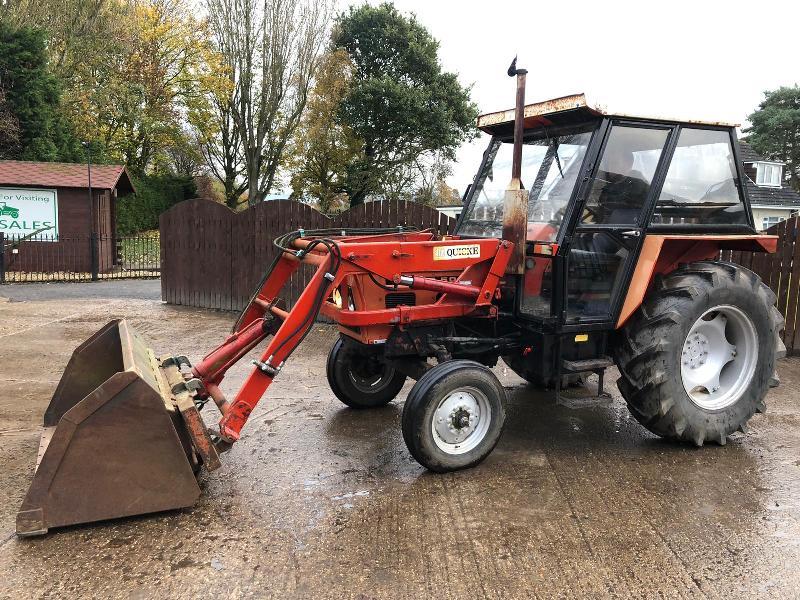 ZETOR 5011 TRACTOR C/W QUICKE LOADER