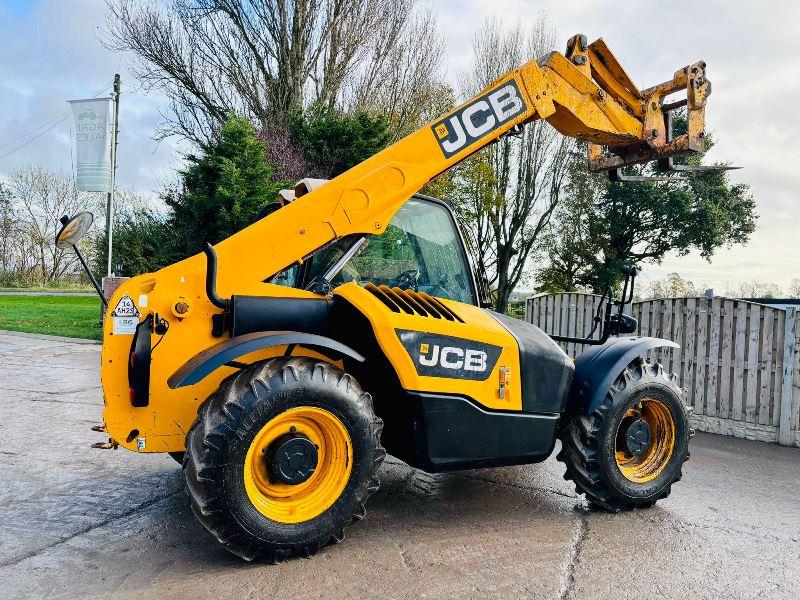 JCB 531-70 4WD TURBO TELEHANDLER *YEAR 2013* C/W PALLET TINES *VIDEO*