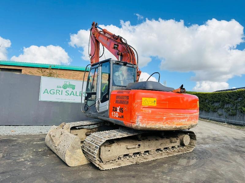 HITACHI ZX130LC-3 TRACKED EXCAVATOR*C/W 2 BUCKETS*VIDEO*