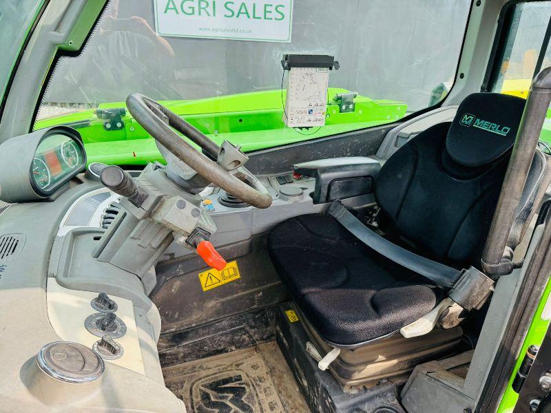 MERLO P27.6 TURBO TELEHANDLER *YEAR 2021* C/W PALLET TINES*VIDEO*