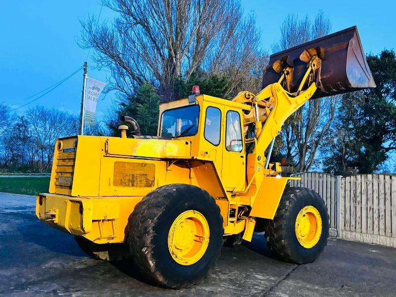VOLVO LM846 4WD LOADING SHOVEL C/W BUCKET *VIDEO*