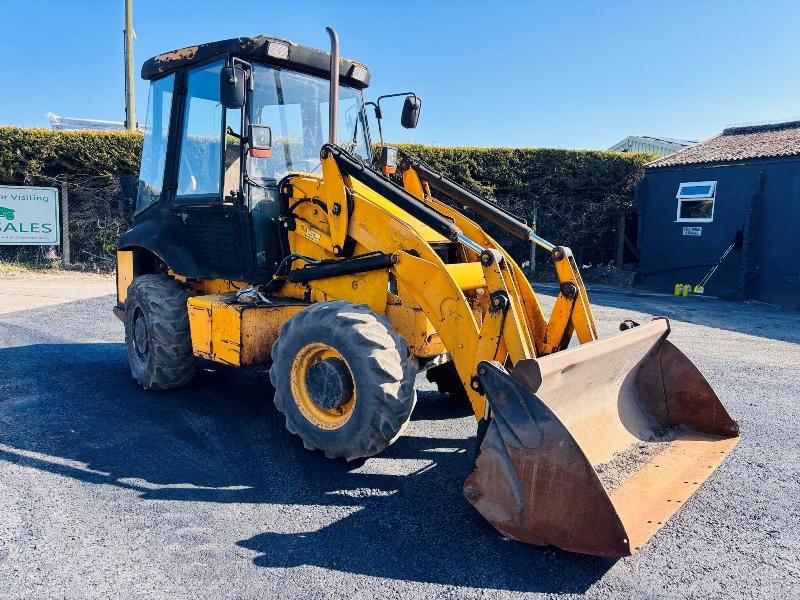 JCB 2CX AIR MASTER *DROVE OFF TRUCK NIPPED UP IN YARD SPARES AND REPAIRS*VIDEO*