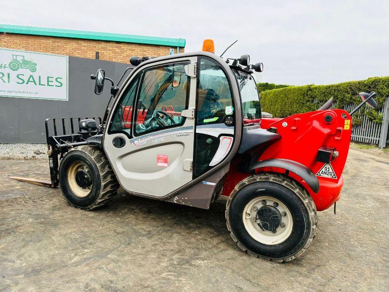 MANITOU MT625 COMFORT TELEHANDLER*C/W PALLET TINES*YEAR 2016*VIDEO*