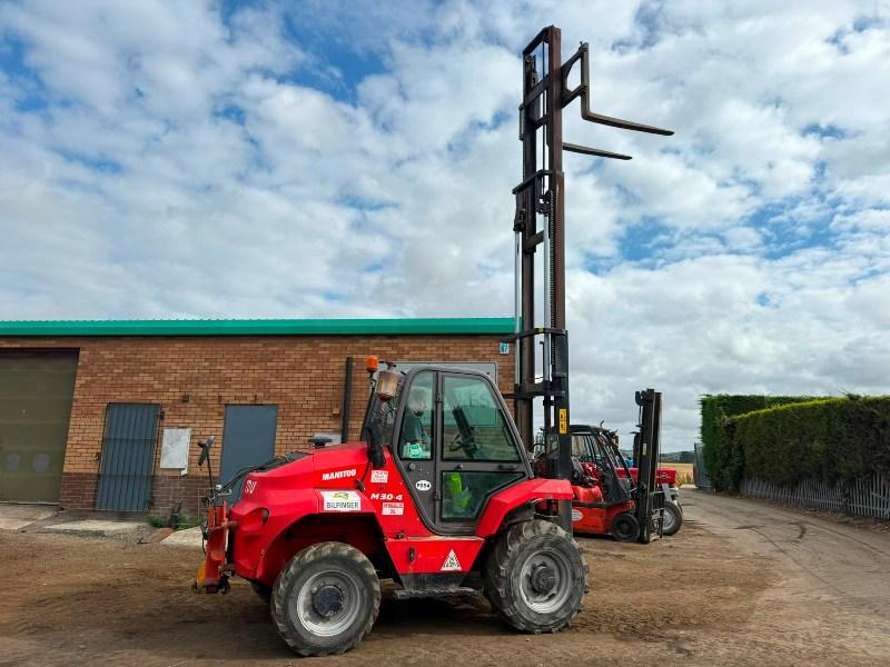 MANITOU M30-4 FORKLIFT*C/W PICK UP HITCH*YEAR 2016*VIDEO*
