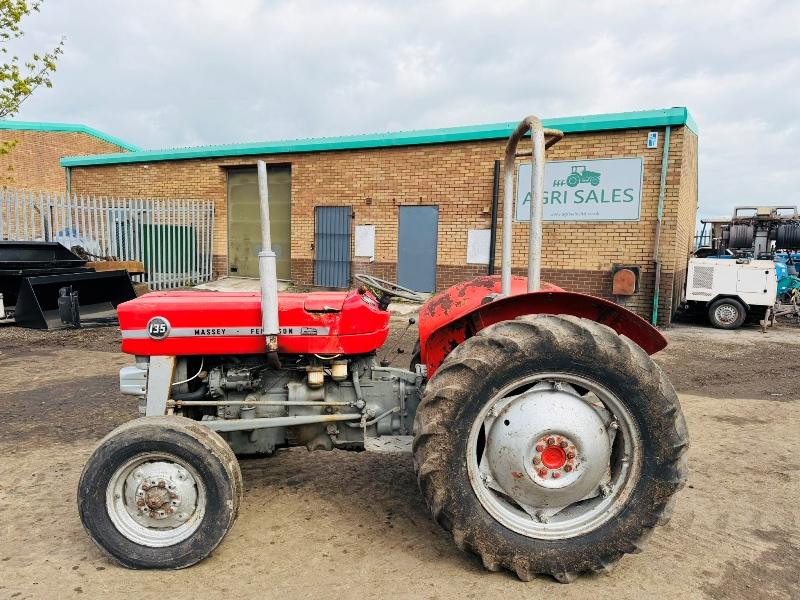 MASSEY FERGUSON 135 TRACTOR 2WD*C/W ROLL BAR*VIDEO*
