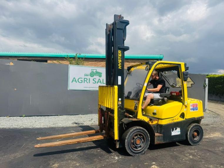 HYSTER 4.0 FORKLIFT*C/W KUBOTA ENGINE*YEAR 2019*VIDEO*