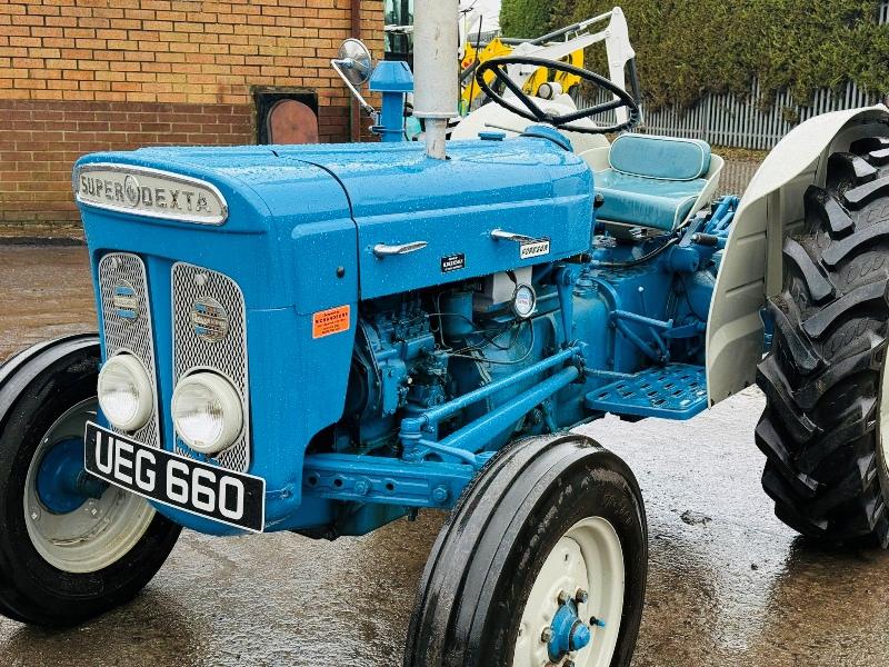 FORDSON SUPER DEXTA 2WD TRACTOR*BEEN REFURBISHED*VIDEO*