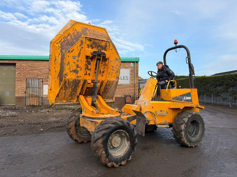 THWAITES MACH666 6 TONNE SWIVLE TIP DUMPER*3628 HOURS*VIDEO*