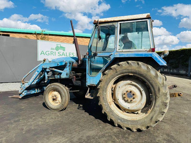 LEYLAND 272 TRACTOR*C/W POWER LOADER AND MUCKFORK*VIDEO*