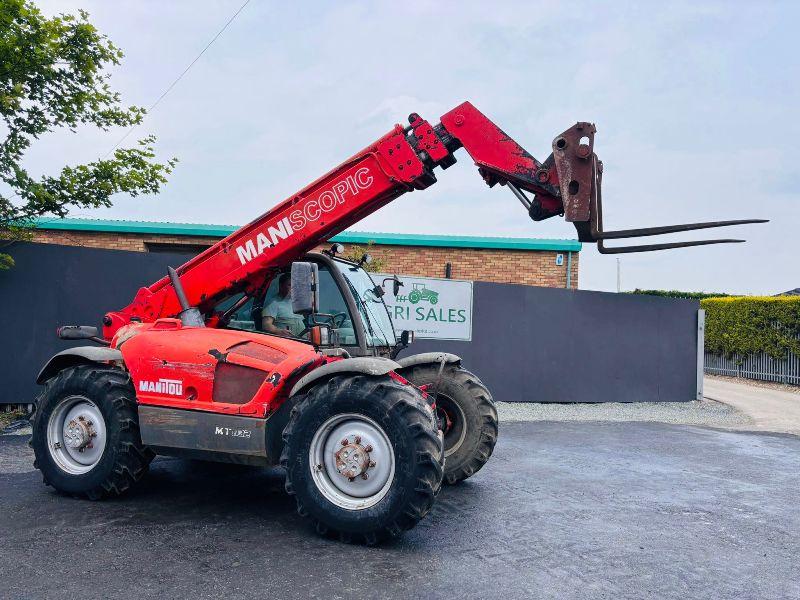 MANITOU MT932 TELEHANDLER *C/W PALLET TINES*VIDEO*