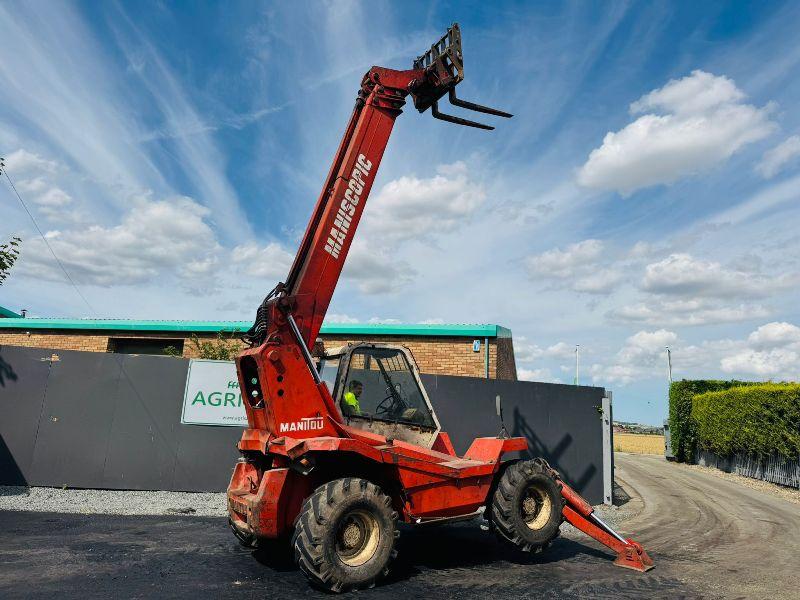 MANITOU MT1230 SCP TELEHANDLER*C/W JACK LEGS AND PALLEET TINES*VIDEO*
