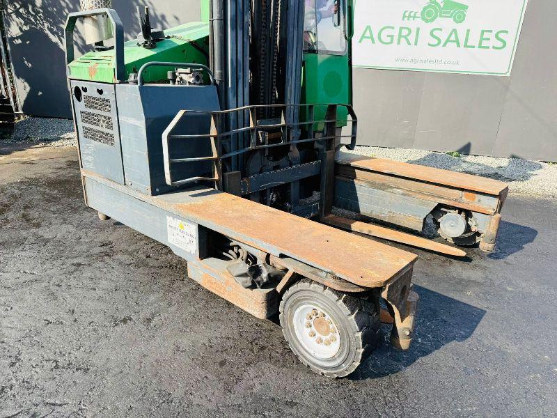 COMBILIFT C4500 DIESEL TRUCK MOUNTED FORKLIFT*C/W FORK POSITIONER*VIDEO*