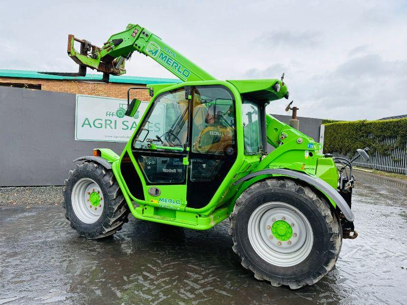 MERLO P32.6+ TELEHANDLER 4WD*C/W PALLET TINES*VIDEO*