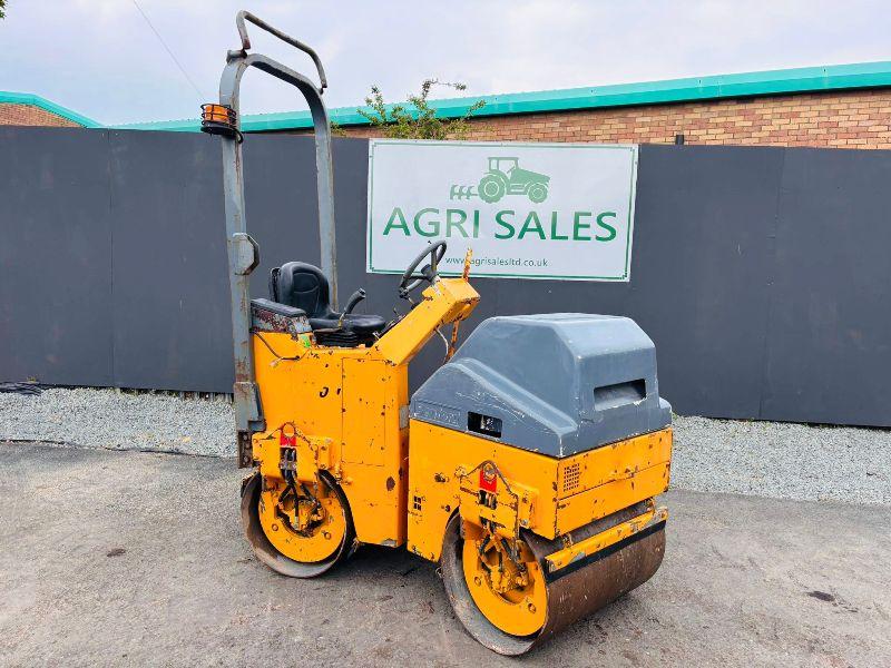 BENFORD TV800H DOUBLE DRUM ROLLER*C/W SAFETY FRAME*VIDEO*