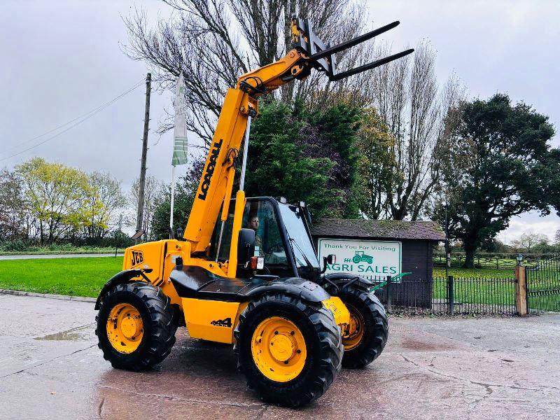 JCB 526S 4WD TELEHANDLER *AG-SPEC* C/W JOYSTICK CONTROL & PALLET TINES *VIDEO*