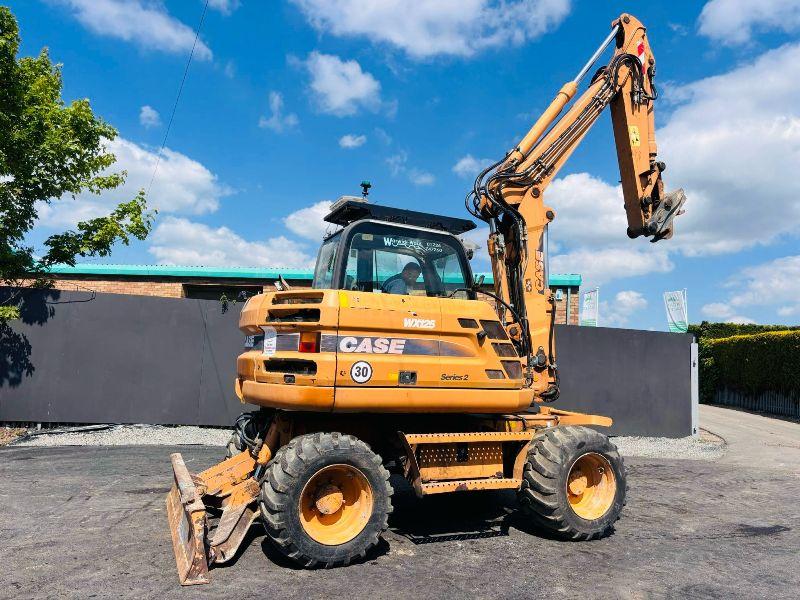 CASE WX125 WHEELED EXCAVATOR *C/W QUICK HITCH*VIDEO*