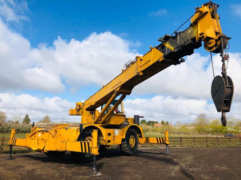 GROVES RT65S 4X4 MOBILE CRANE C/W TRIPLE PUSH OUT BOOM