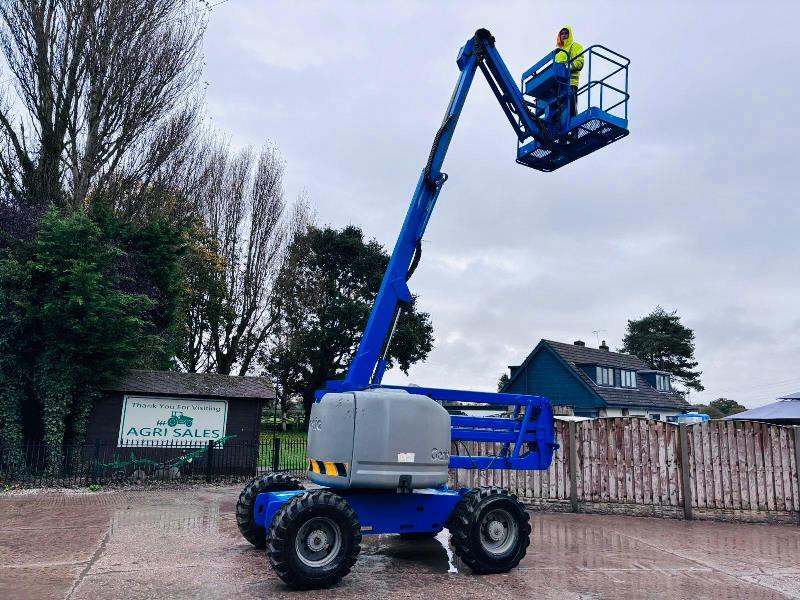 GENIE Z-4525 AIREL PLATFORM * 25FT REACH * C/W TELESCOPIC BOOM *VIDEO*