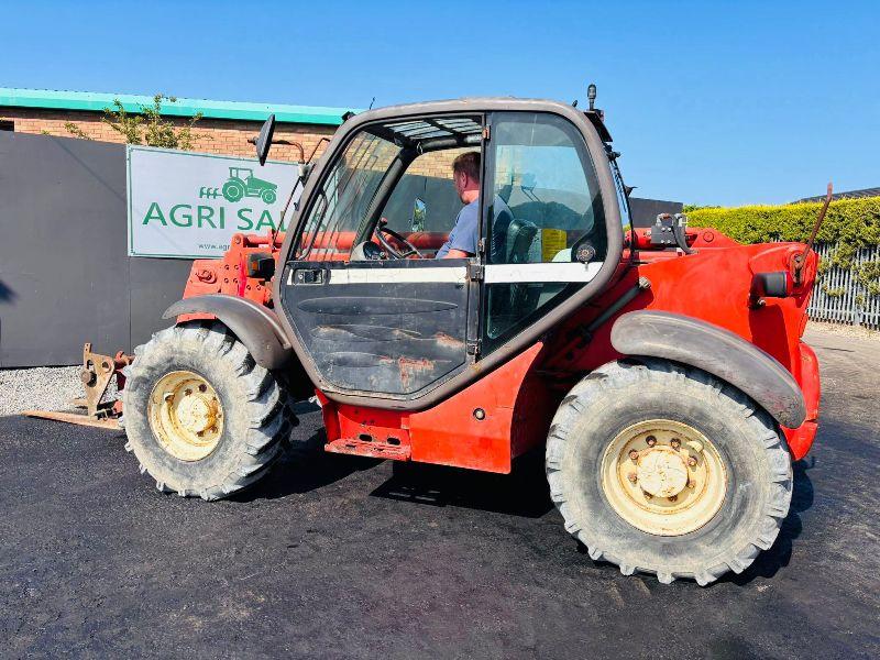 MANITOU MT 932 TELEHANDLER*C/W PALLET TINES*5197 HOURS*VIDEO*