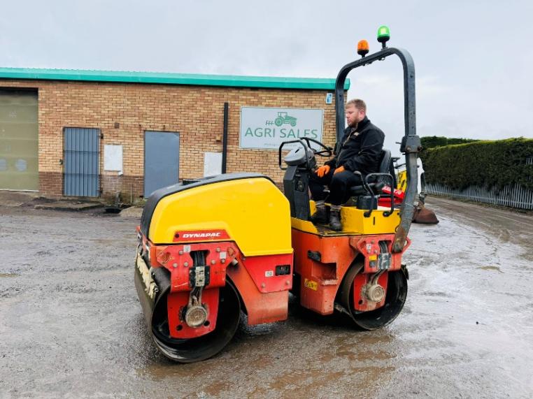 DYNAPAC CC1200 ROLLER*YEAR 2013*C/W KUBOTA ENGINE*VIDEO*