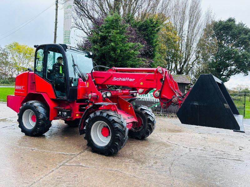 SCHAFFER 9510T 4WD TELEHANDLER *YEAR 2013* C/W BRAND NEW BUCKET *VIDEO*