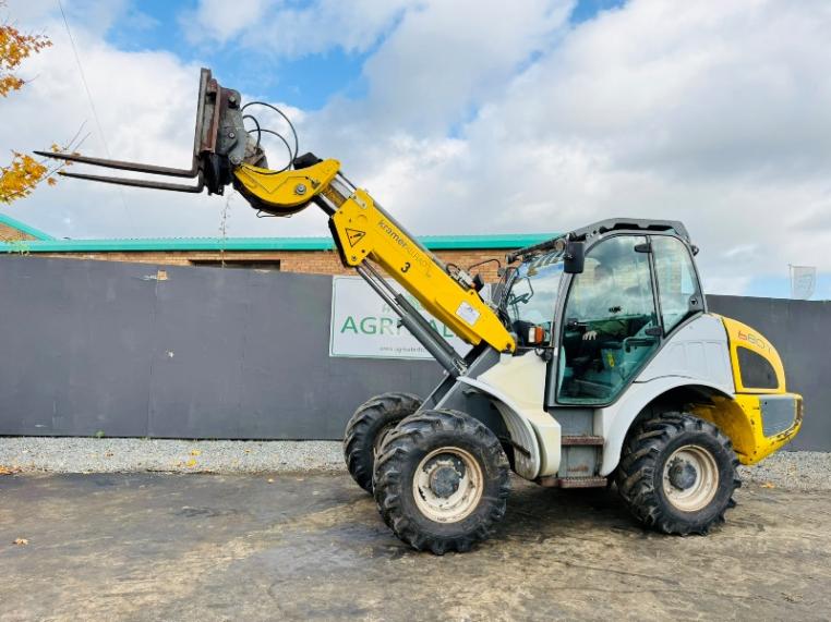 KRAMER 352-10 WHEEL LOADER*YEAR 2012*C/W PALLET TINES*VIDEO*