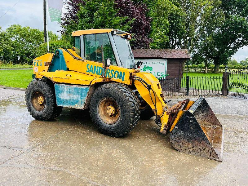 SANDERSON TL6MT 4WD TELEHANDLER C/W STRICKLAND BUCKET *VIDEO*