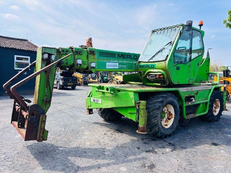 MERLO ROTO 45.21 KSC TELEHANDLER*NON RUNNER* C/W PALLET TINES*VIDEO*
