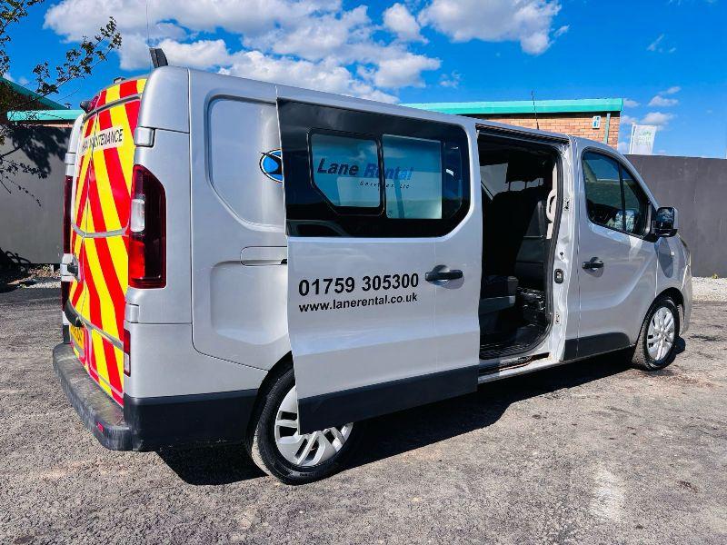 RENAULT TRAFIC LL29  SPORT CREW VAN NAV DCI *YEAR 2016*VIDEO*