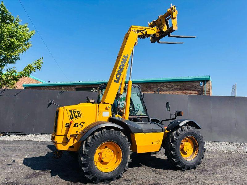 JCB 526S TELEHANDLER JOYSTICK CONTROL*C/W PALLET TINES*VIDEO*