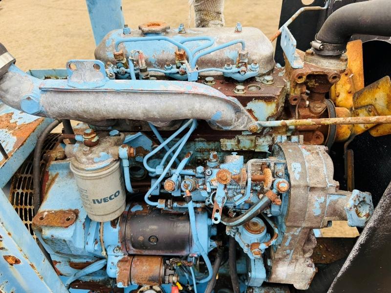 IVECO 3 CYLINDER GENERATOR* ON A SKID*VIDEO*