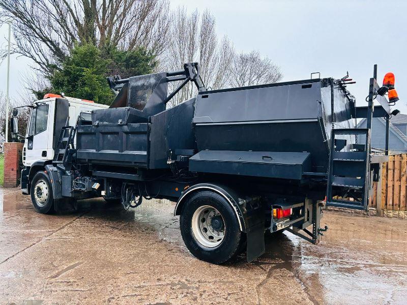 IVECO 180E24 4X2 HOT BOX LORRY C/W SELF LOADING STONE CHIPPING BOX *VIDEO*