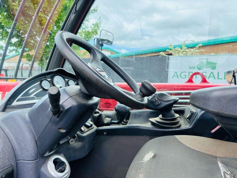 MANITOU MLT732 TELEHANDLER JOYSTICK CONTROLS*YEAR 2018*C/W PALLET TINES*VIDEO*