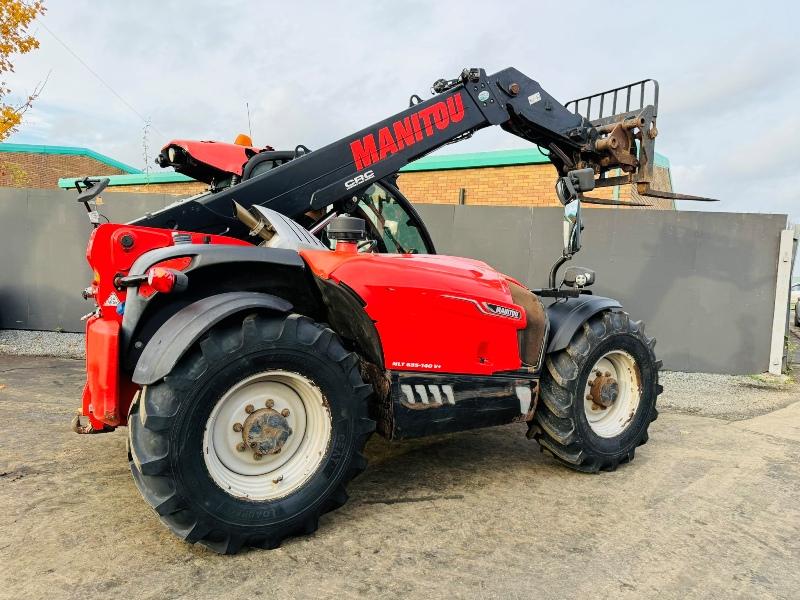 MANITOU MLT 635-140 V+ TELEHANDLER*YEAR 2017* BRAND NEW TYRES*VIDEO*