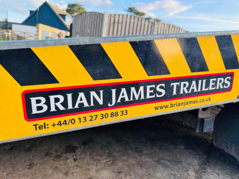 BRIAN JAMES T-02-T HIGH MAX TWIN AXLE TILTING CAR TRAILER * YEAR 2020 *