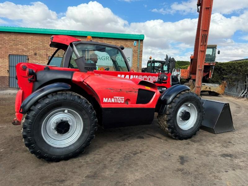 MANITOU MLT 741 TURBO TELEHANDLER*C/W BUCKET*AG SPEC*VIDEO*