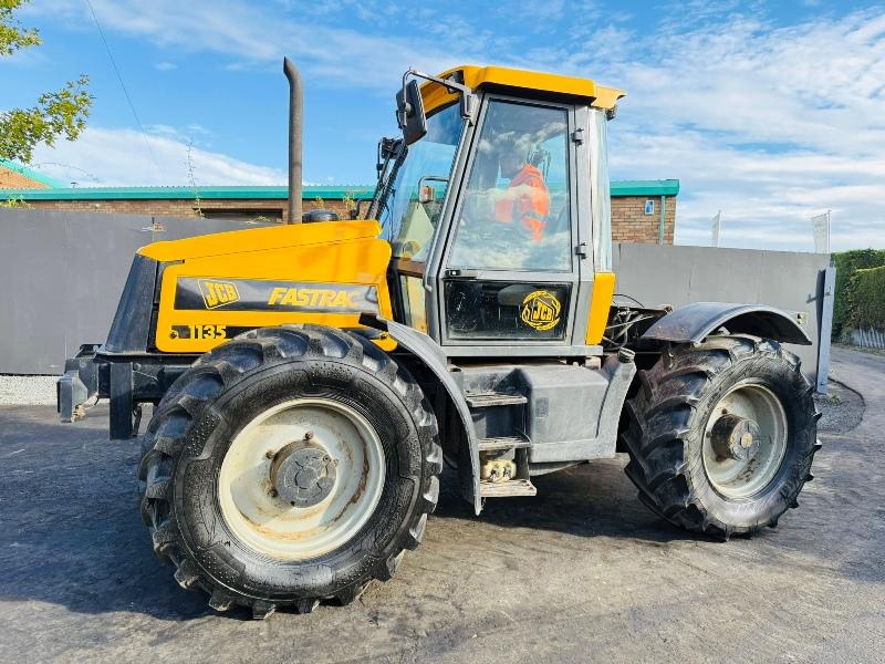 JCB HVM1135 FASTRAC TRACTOR*C/W REAR LINKAGE & PTO*VIDEO*