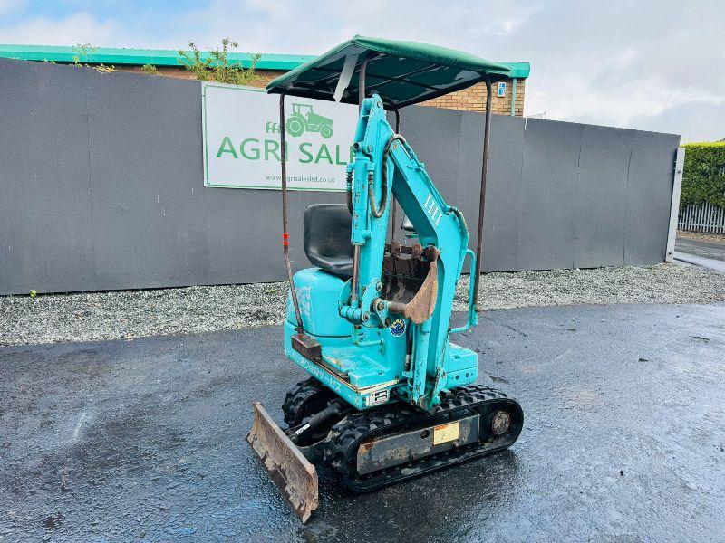 IHI IS-4GX3 TRACKED EXCAVATOR WITH CANOPY*C/W BUCKET*VIDEO*