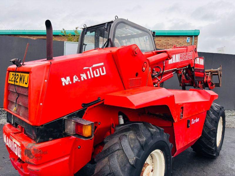 MANITOU MLT 523 TURBO TELEHANDLER*C/W PALLET TINES*VIDEO*