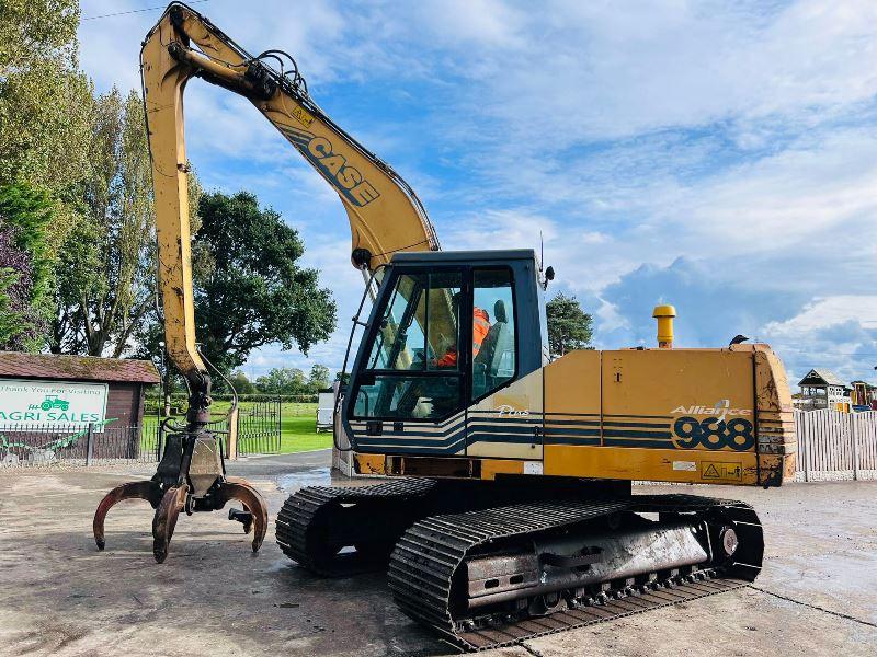 CASE 988-CK TRACKED EXCAVATOR C/W MAGNET GEAR & SCRAP GRAB *VIDEO*