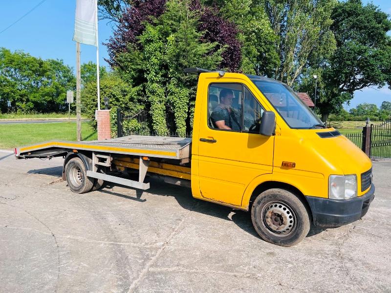 VW LT BEAVER TAIL RECOVERY TRUCK C/W MANUAL GEAR BOX *VIDEO*