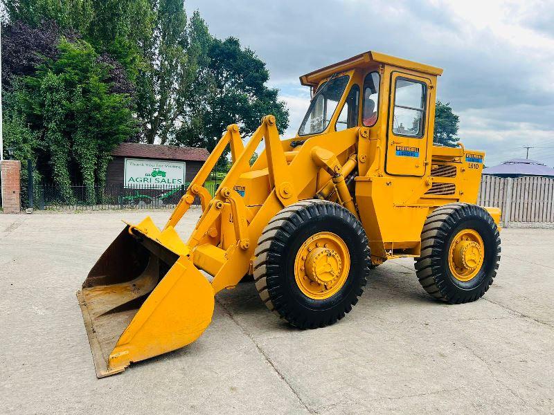 WEATHERILL L61D 4WD LOADING SHOVEL C/W LOADLOG 500+ SCALE'S *VIDEO*