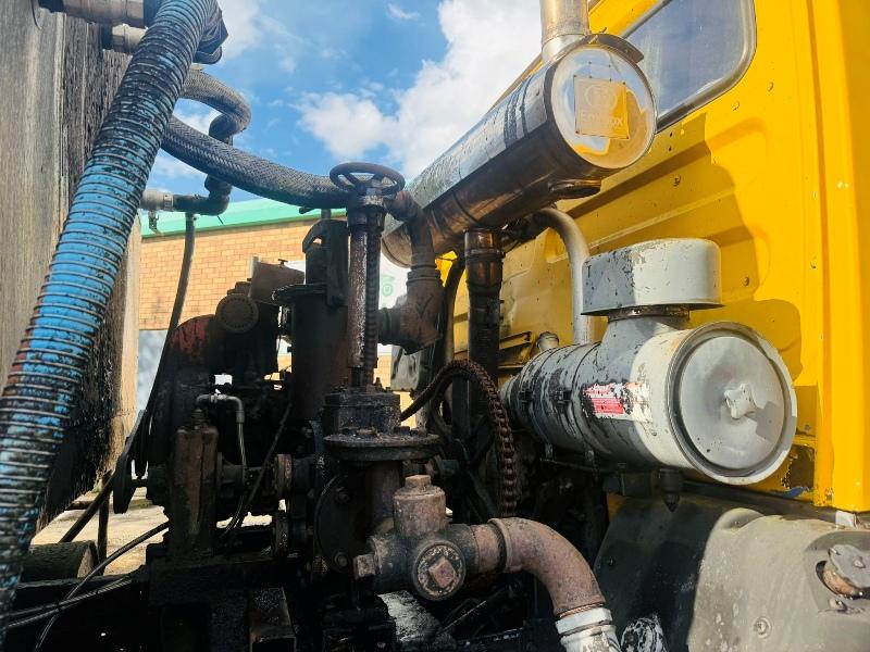 LEYLAND DAF 60-180 TURBO TAR SPRAYER LORRY*VIDEO*